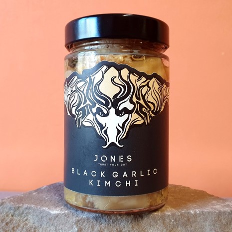 Jones Black Garlic Kimchi Jones Black Garlic Kimchi